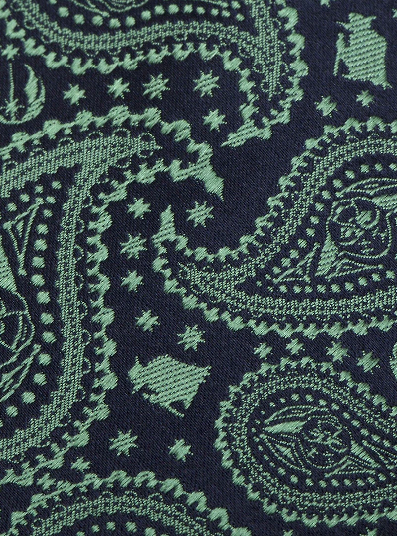 Star Wars Yoda Green Paisley Tie