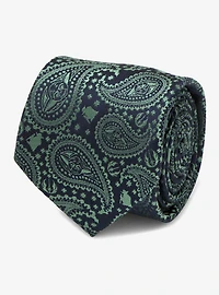Star Wars Yoda Green Paisley Tie