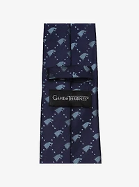 Game Of Thrones Stark Direwolf Tie