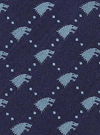 Game Of Thrones Stark Direwolf Tie