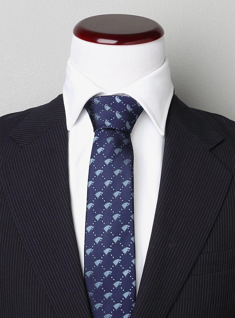 Game Of Thrones Stark Direwolf Tie