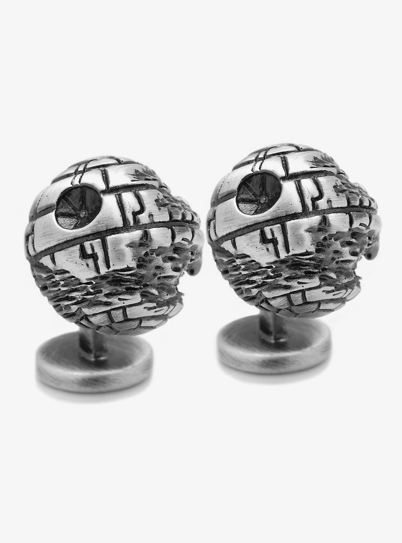 Star Wars 3D Death Star Ii Cufflinks