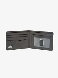 Harry Potter Ravenclaw Crest Camo Blue Bi-fold Wallet