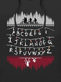 Stranger Things Alphabet Lights Hoodie