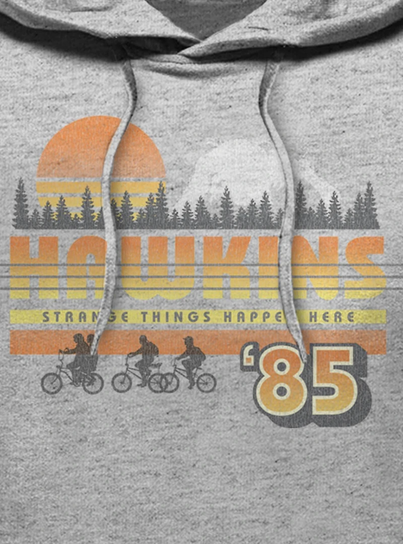 Stranger Things Hawkins Vintage Sunset Hoodie