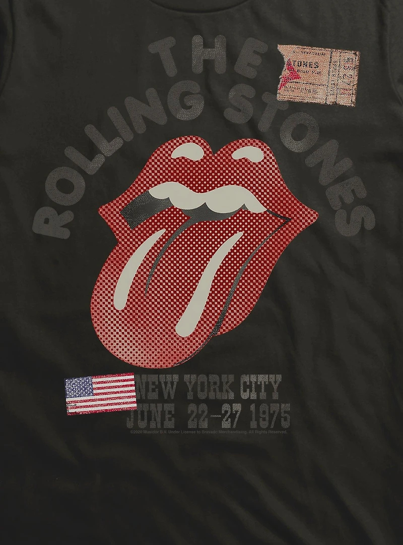 Rolling Stones NYC 1975 T-Shirt