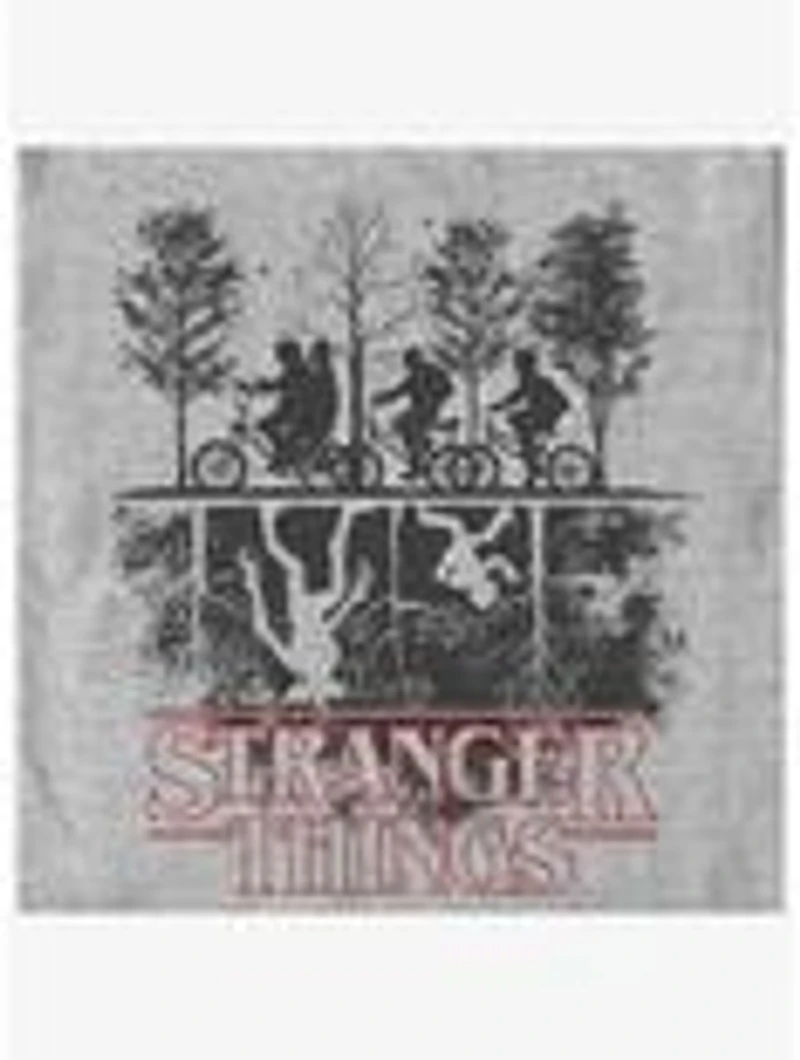 Stranger Things Upside Down Womens T-Shirt