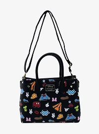 Loungefly Disney The Sensational Six Outfits Satchel Bag