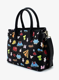 Loungefly Disney The Sensational Six Outfits Satchel Bag