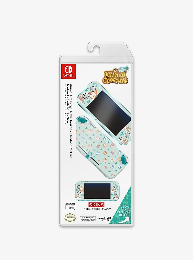 Animal Crossing Icons Nintendo Switch Lite Skin