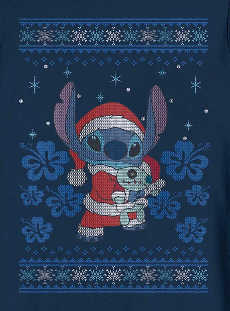 Disney Lilo & Stitch Holiday Crew Sweatshirt