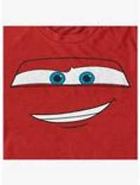 Disney Pixar Cars McQueen Big Face Womens T-Shirt