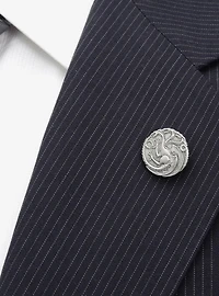 Game of Thrones Targaryen Dragon Antiqued Lapel Pin