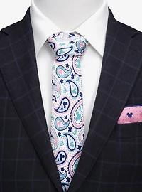 Disney Mickey Mouse Paisley Multi Tie