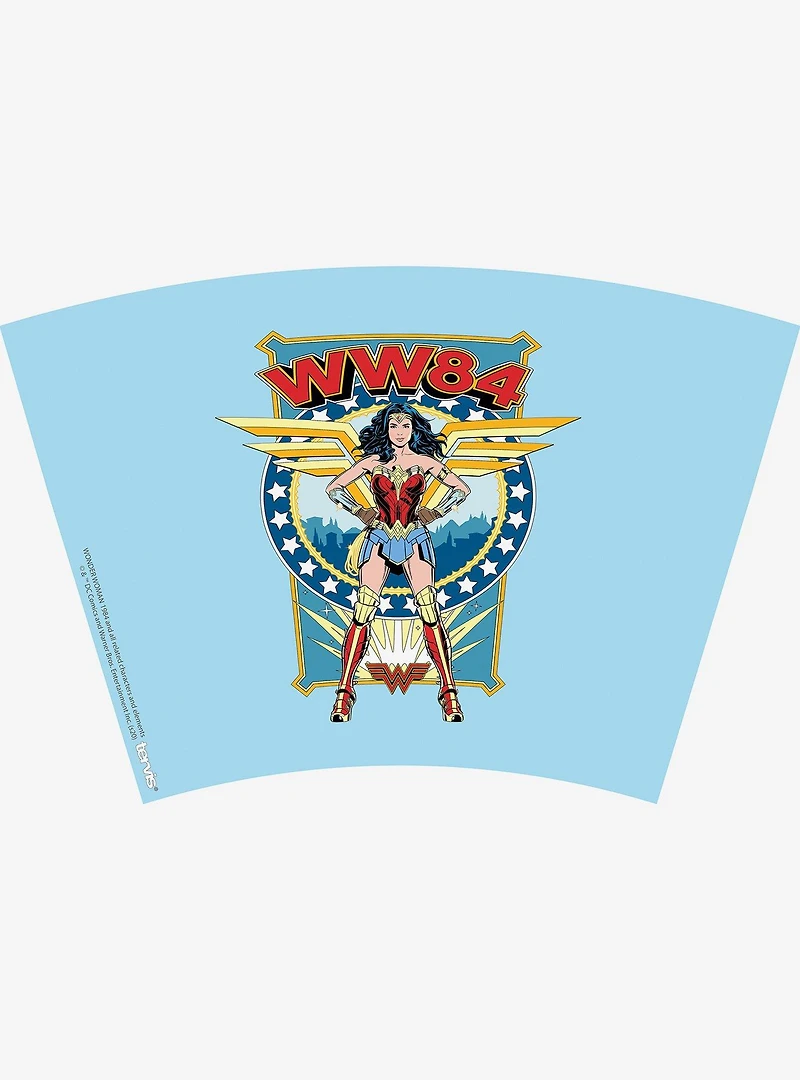 DC Comics Wonder Woman Retro 24oz Classic Tumbler With Lid