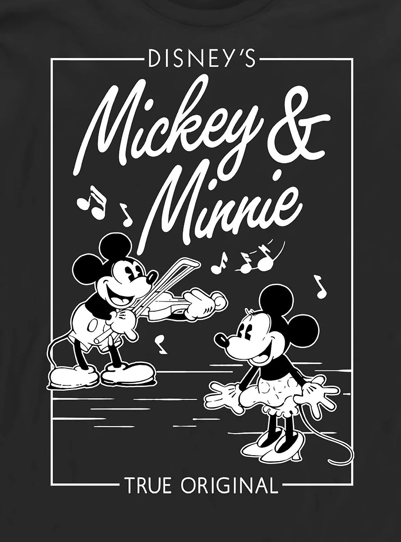 Disney Mickey Mouse & Minnie Music Cover Sweatshirt