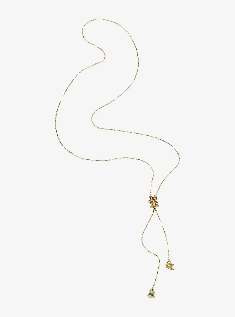 Disney Alice in Wonderland Tea Party Drop Necklace