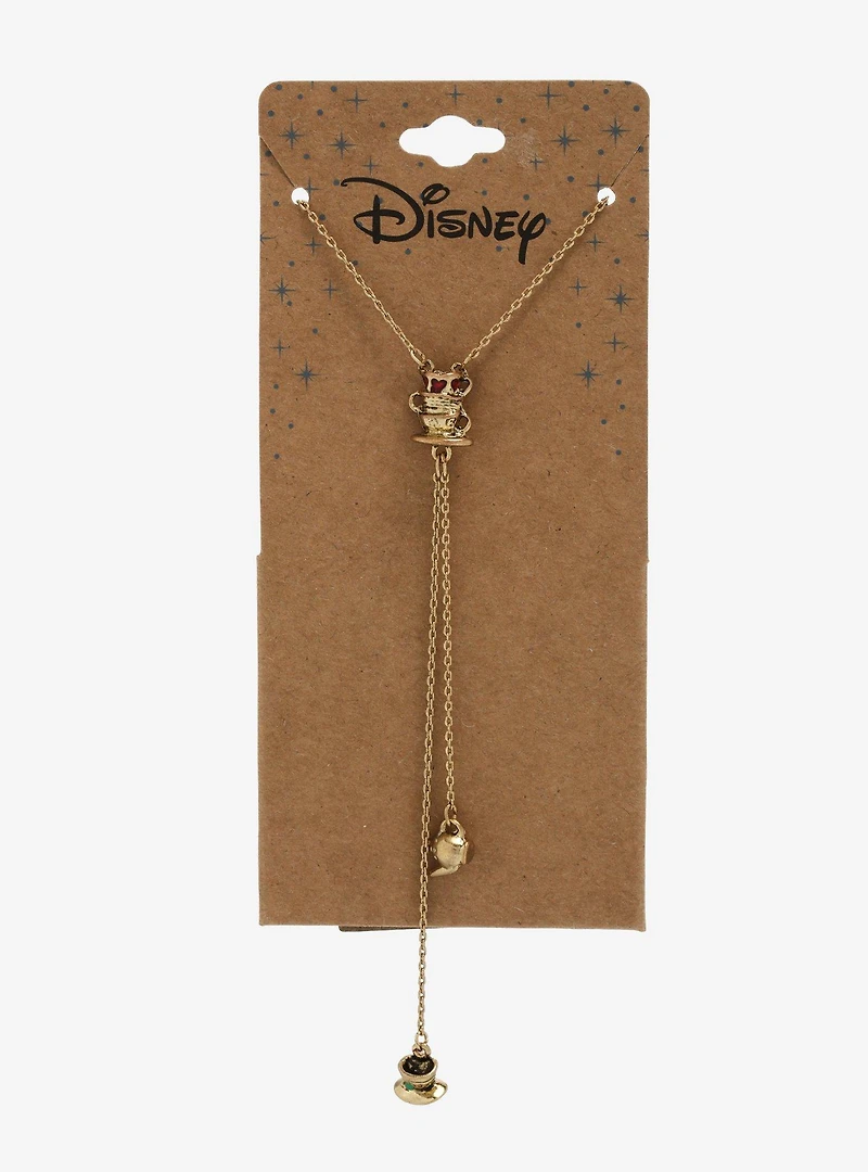 Disney Alice in Wonderland Tea Party Drop Necklace
