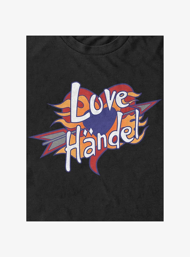 Disney Phineas And Ferb Love Handle Girls T-Shirt