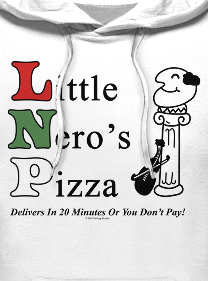 Home Alone Little Nero's Pizza Hoodie
