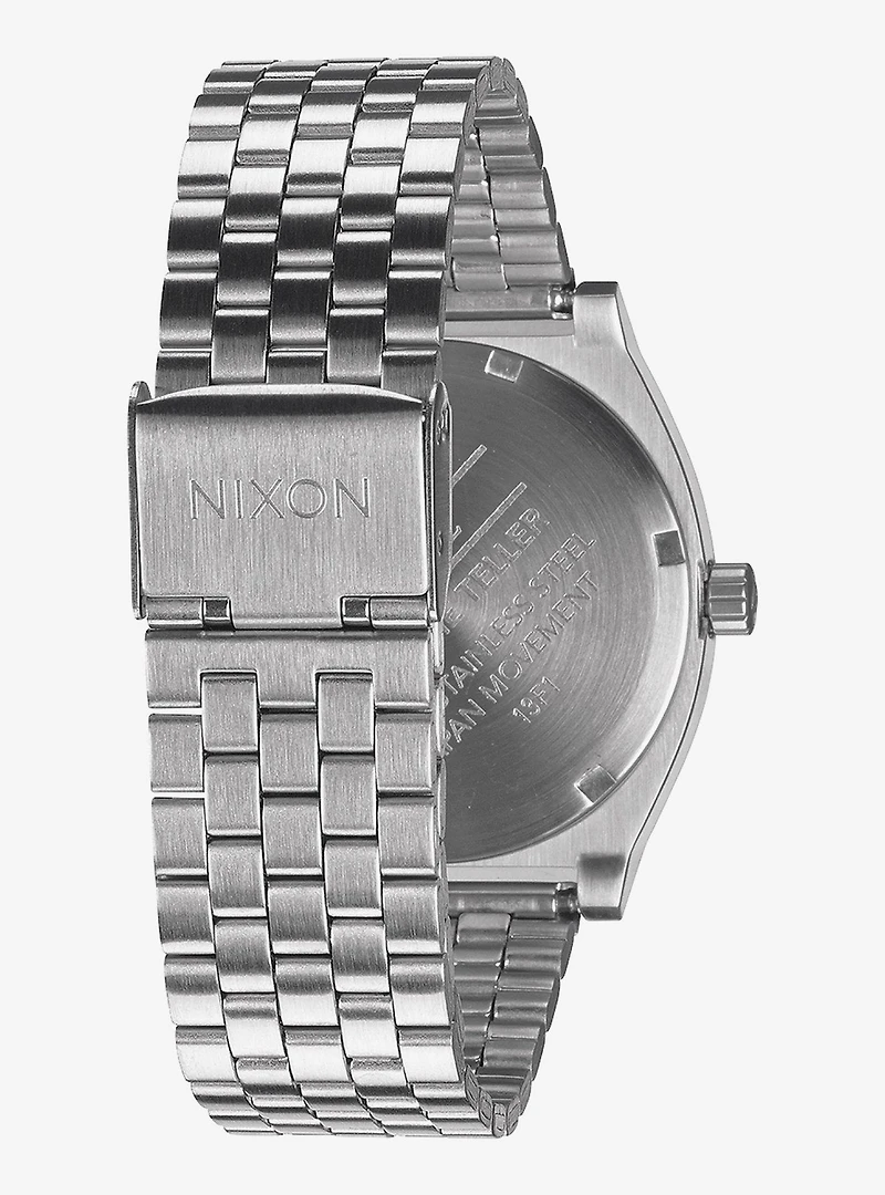 Nixon Time Teller All Silver Watch