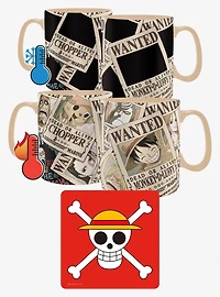 One Piece Straw Hat Crew Magic Mug & Coaster Set
