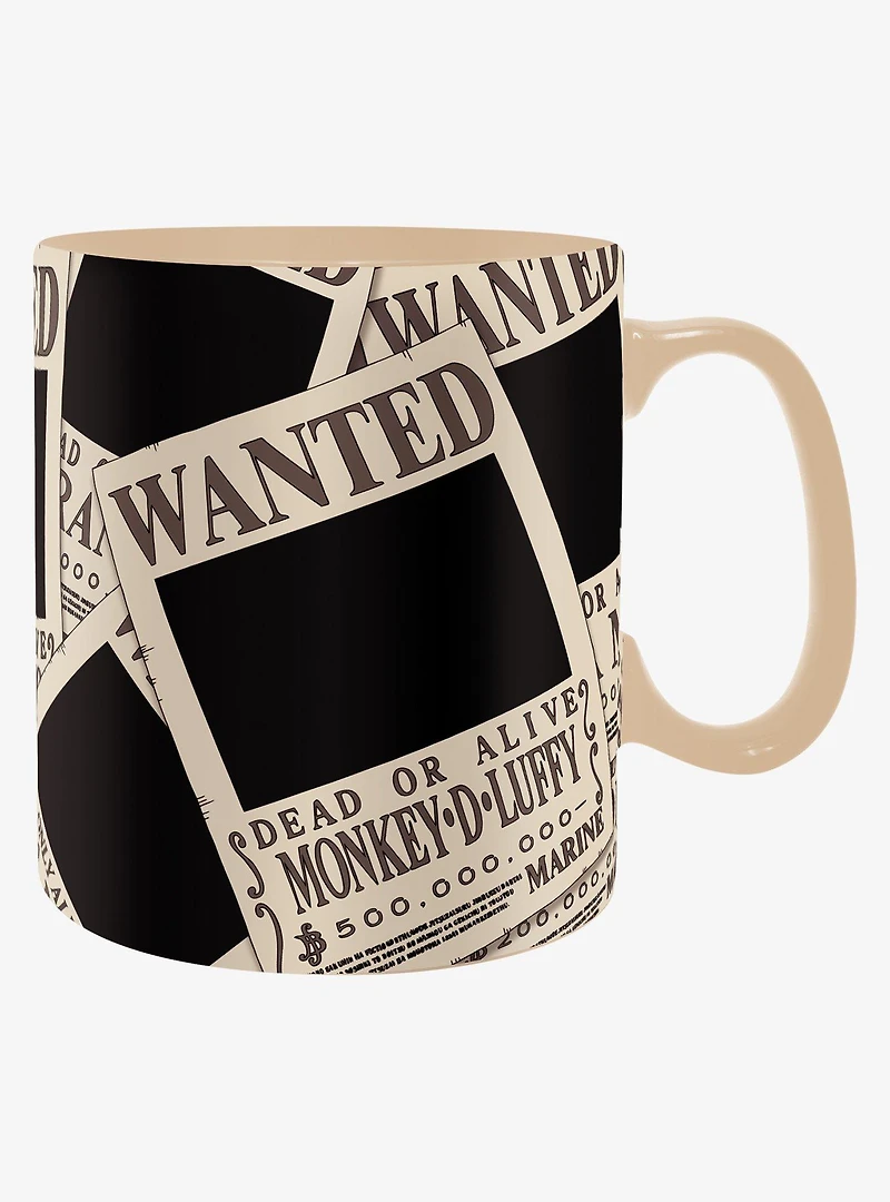 One Piece Straw Hat Crew Magic Mug & Coaster Set