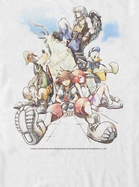 Disney Kingdom Hearts Group The Clouds T-Shirt