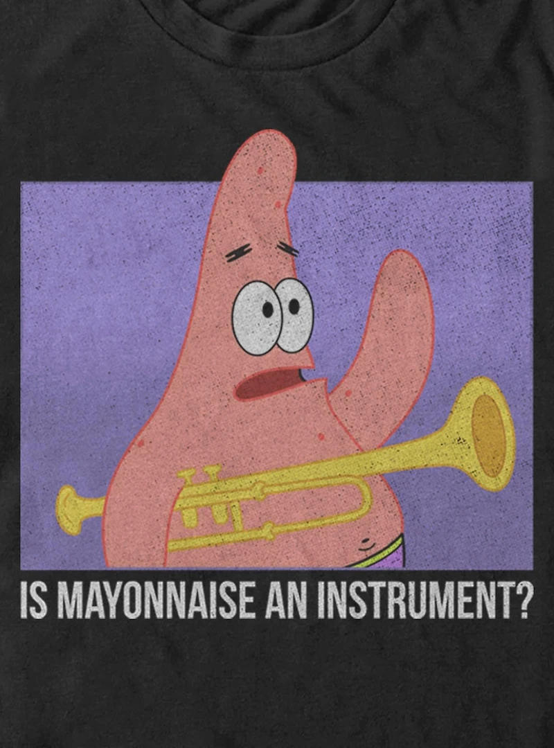 SpongeBob SquarePants Patrick Is Mayonnaise An Instrument T-Shirt