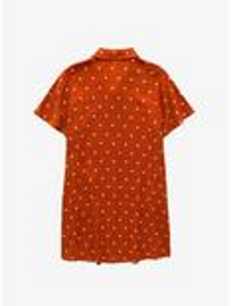 Her Universe Disney Mickey Mouse Allover Print Button-Front Women's Dress