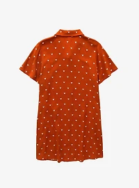 Her Universe Disney Mickey Mouse Allover Print Button-Front Women's Dress