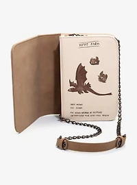 How To Train Your Dragon Dragon Manual Book Crossbody Bag