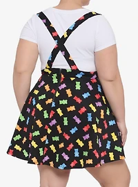 Candy Bear Suspender Skirt Plus Size