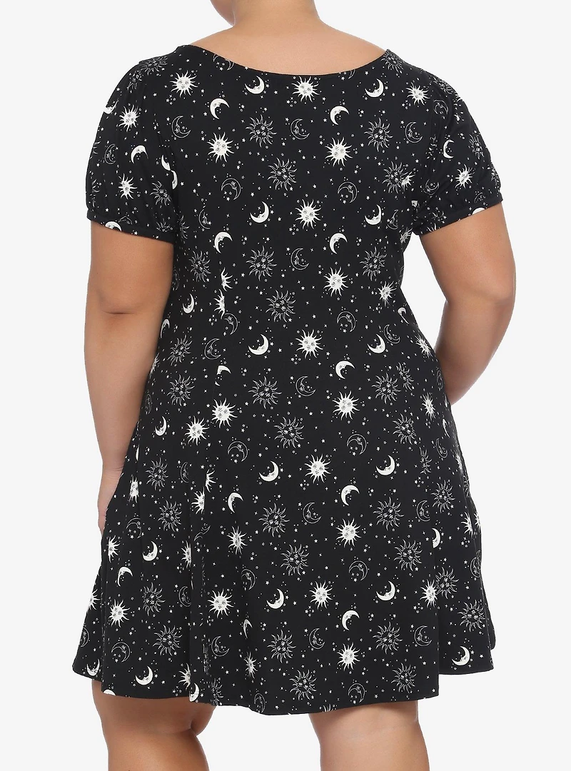 Black Celestial Empire Dress Plus Size