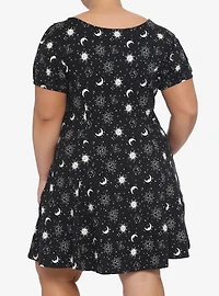 Black Celestial Empire Dress Plus Size