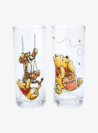 Disney Winnie the Pooh Sketch Scenes Glass Set