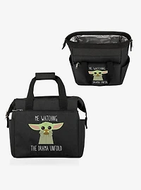 Star Wars The Mandalorian The Child Drama Black Lunch Cooler