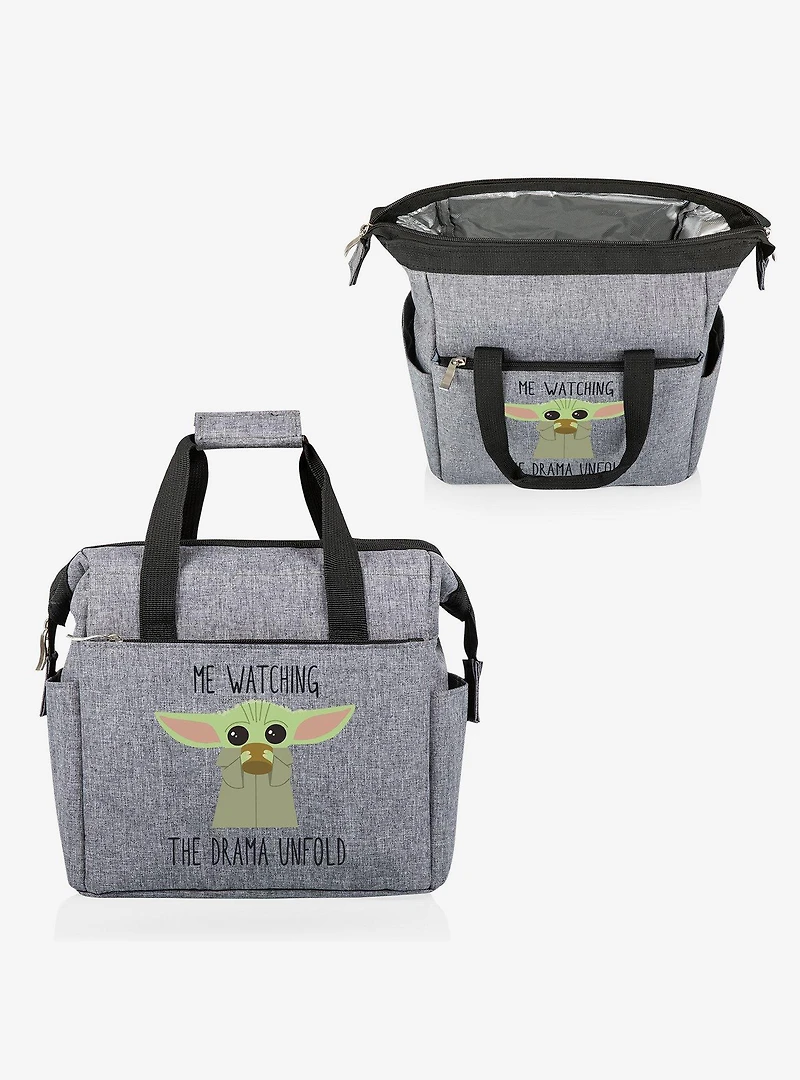 Star Wars The Mandalorian The Child Drama Gray Lunch Cooler