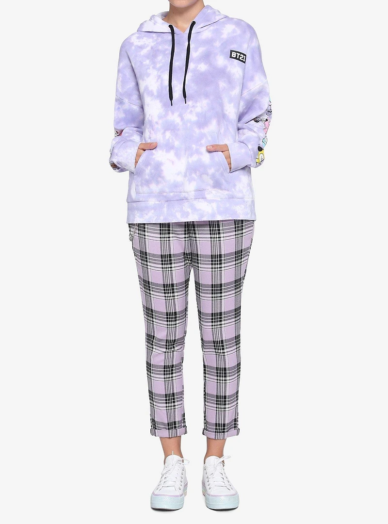 BT21 Cloud Wash Girls Hoodie