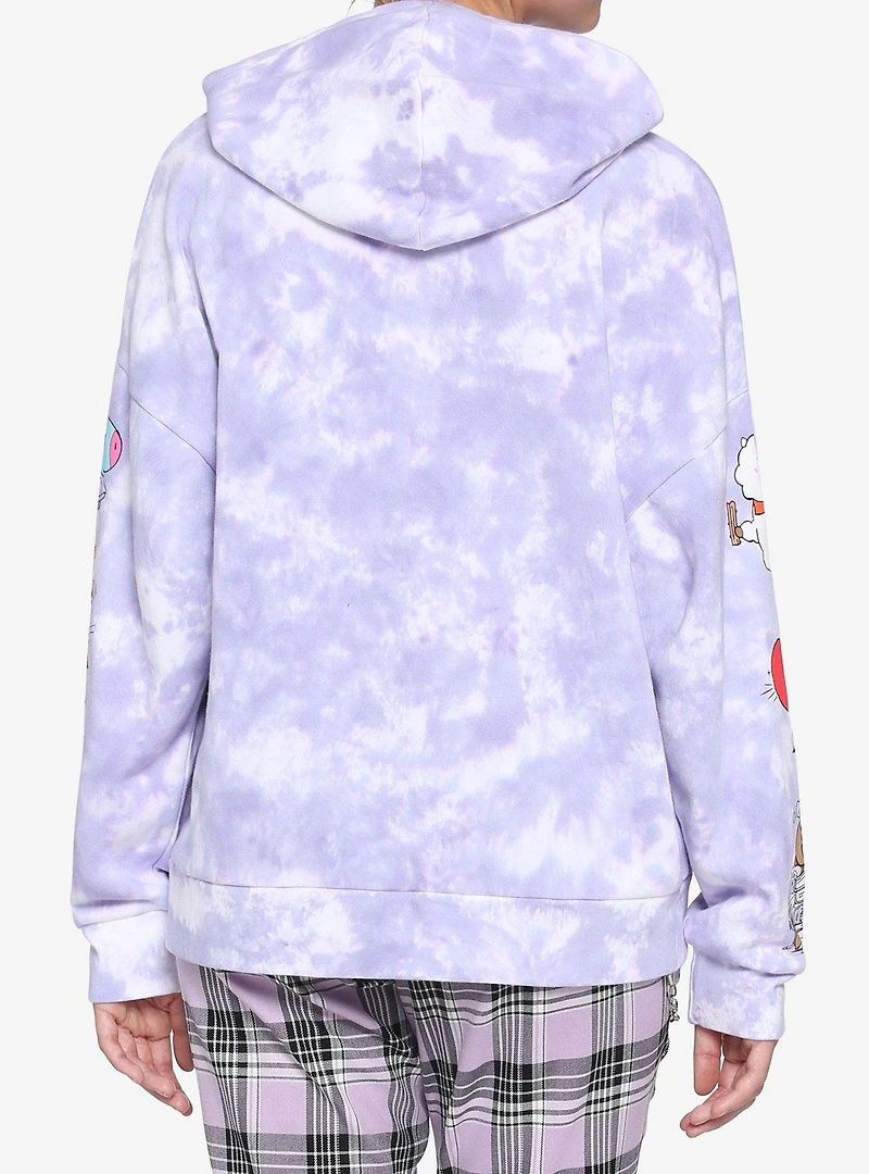 BT21 Cloud Wash Girls Hoodie