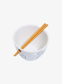 Dragon Ball Super Goku & Vegeta Ramen Bowl with Chopsticks