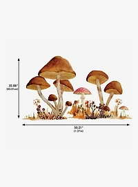 Mushroom Giant Peel And Stick Wall Decals