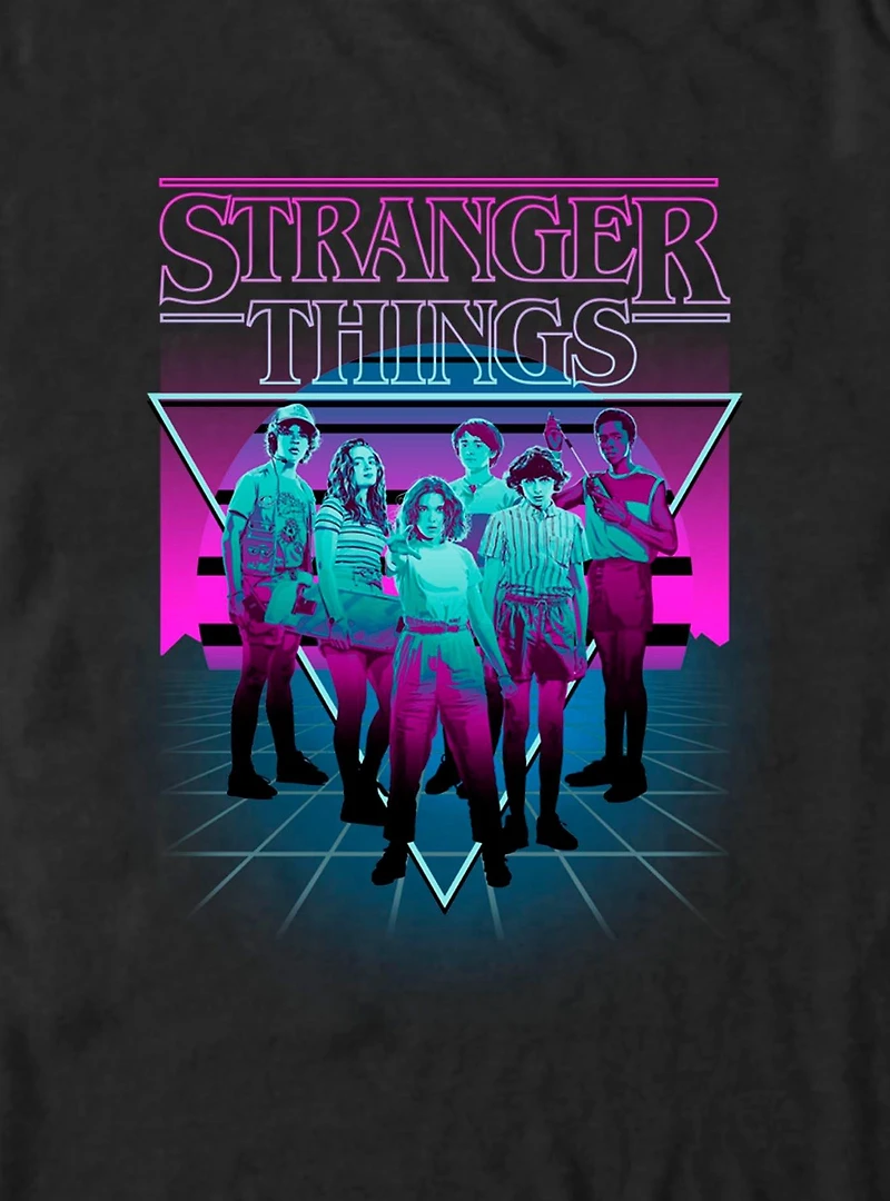 Stranger Things Neon Group T-Shirt