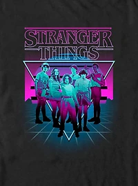 Stranger Things Neon Group T-Shirt