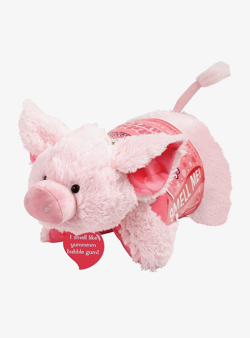 Sweet Scented Bubble Gum Pig Pillow Pets Plush Toy