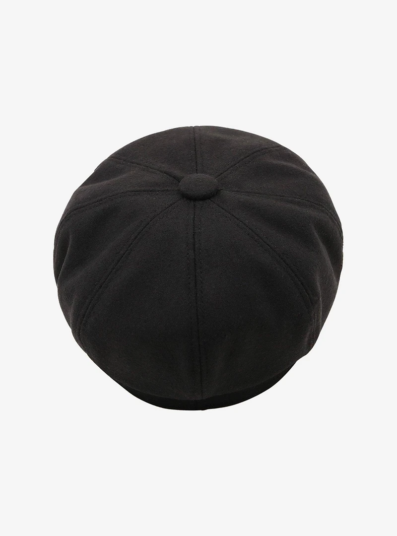 Black Cabbie Hat