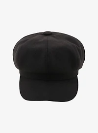 Black Cabbie Hat