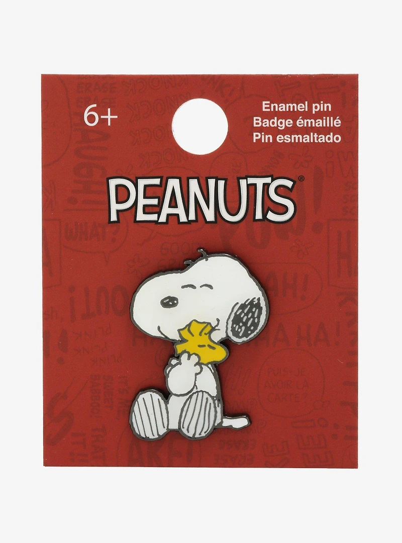 Peanuts Snoopy & Woodstock Enamel Pin - BoxLunch Exclusive