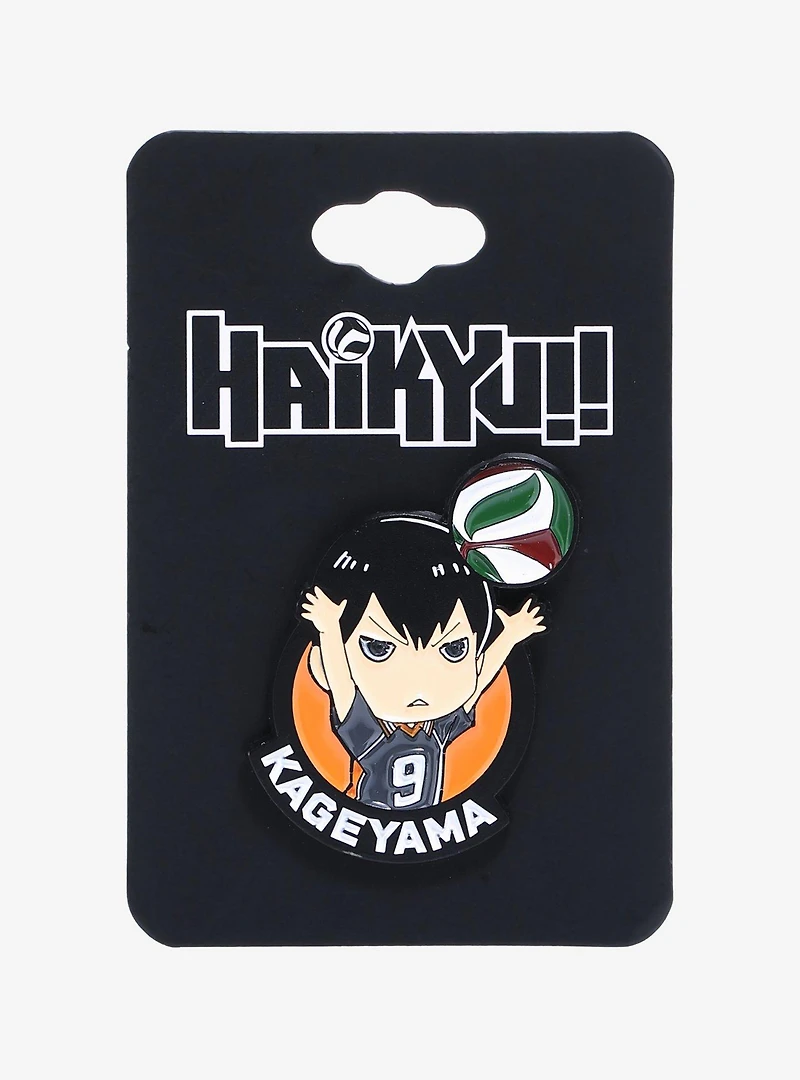 Haikyu!! Chibi Tobio Kageyama Enamel Pin - BoxLunch Exclusive