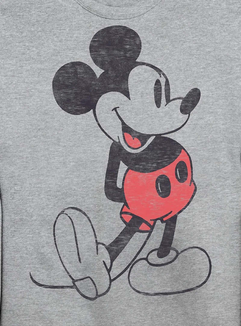 Disney Mickey Mouse Vintage Classic Crew Sweatshirt